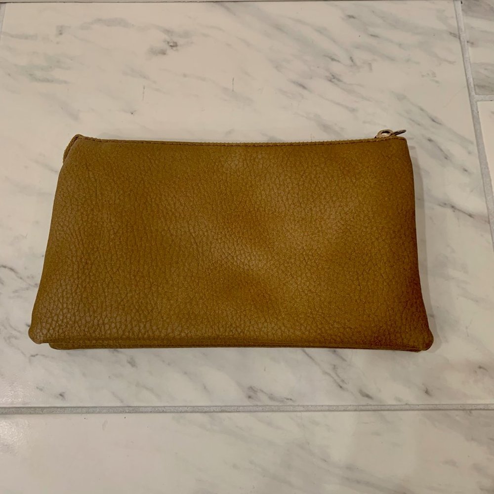 Tan Clutch/Crossbody